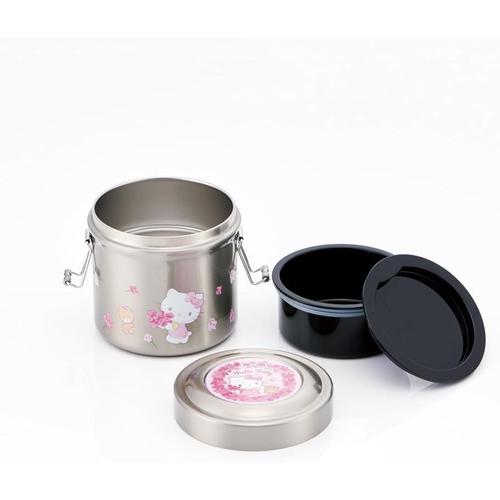 抗菌 保温弁当箱 丼ぶり型 真空 ハローキティ