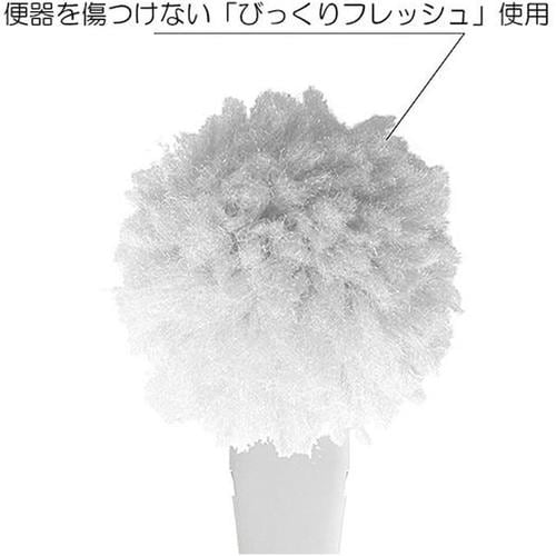 カラーデコ トイレブラシ フロート BK