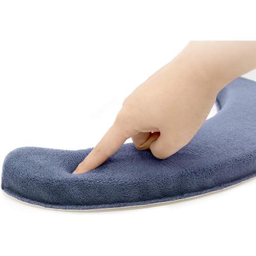 モダニスト 極ふわ 吸着 便座カバー ブルー