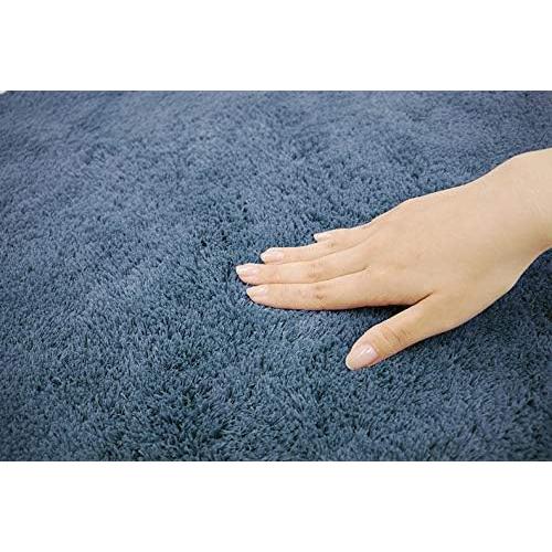 モダニスト トイレマット ロングサイズ ブルー