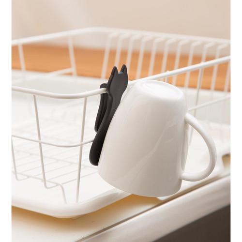 猫のコップ掛け 2個入