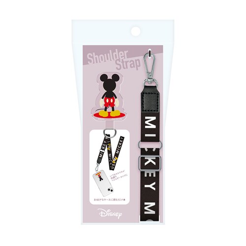 ショルダーストラップ ミッキーマウス