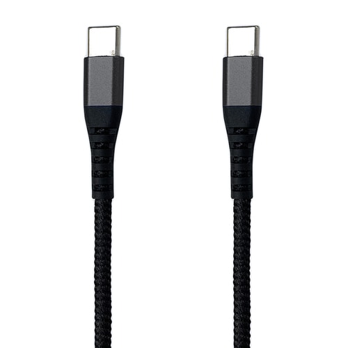 タフケーブルタイプC/タイプC 黒1.0m3セット