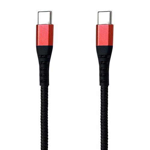 タフケーブルタイプC/タイプC 赤1.5m3セット