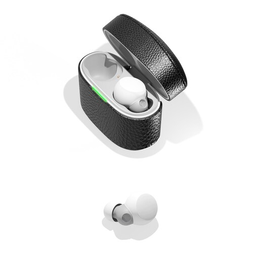 LinkBuds S用 PUレザーケース ブラック