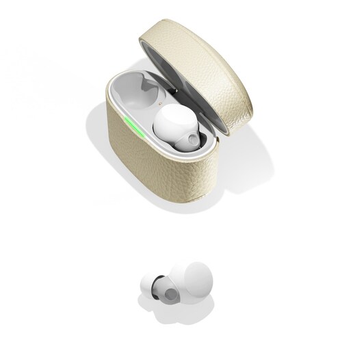 LinkBuds S用 PUレザーケース ベージュ