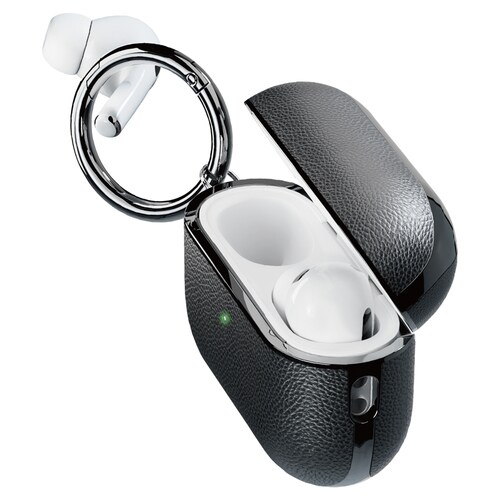 AirPods Pro PUレザーケース 黒