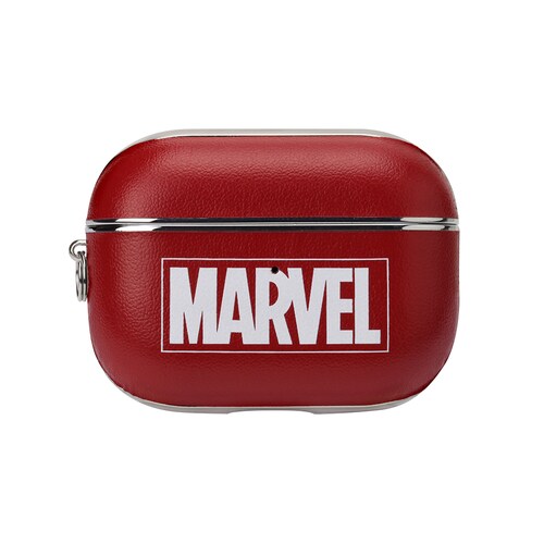 AirPods Pro PUレザーケース マーベル