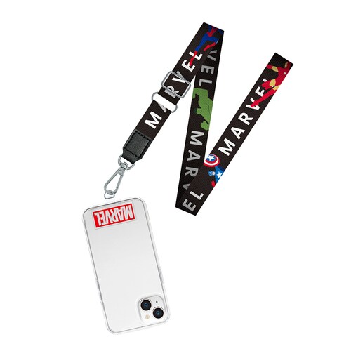 ショルダーストラップ マーベル ロゴ