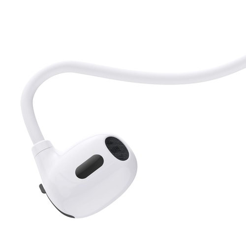 オープンイヤー ワイヤレス ステレオイヤホン 白