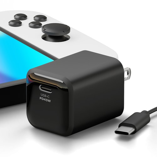 USB PD 45W USB−C 電源アダプタ 黒