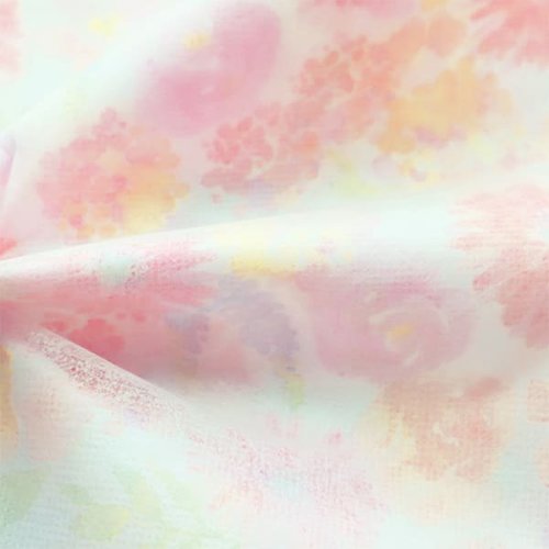 巾着袋グリタリングフラワーピンクLL5セット