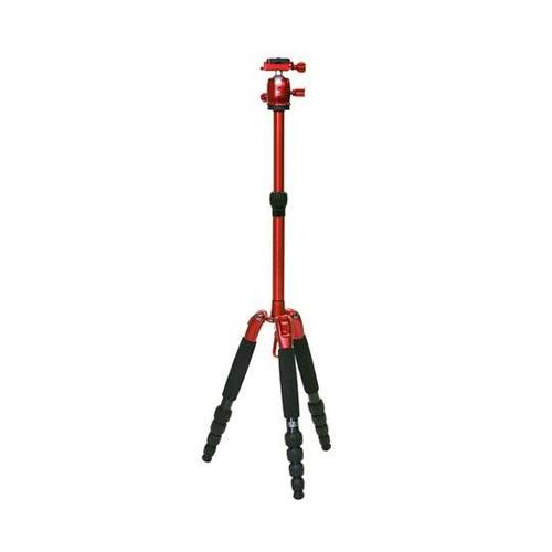 T005SRB00RSET アルミ三脚赤