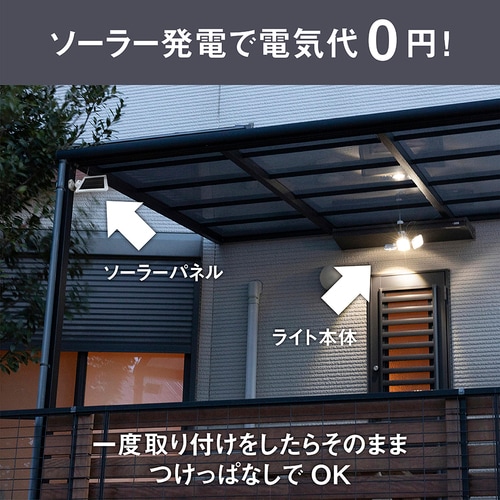 S−90L LEDソーラーセンサーライト