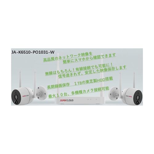 ネットワークカメラレコーダーセット JA