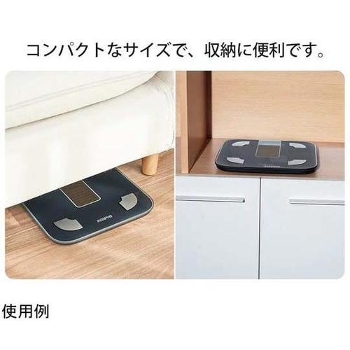 ソーラーパワー内蔵 体組成計 R−A01