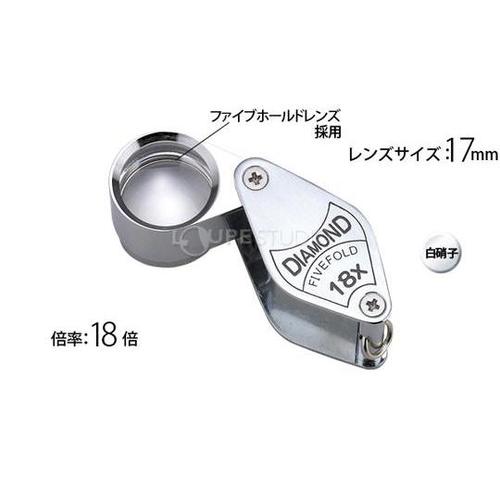宝石用 ルーペ 18倍 17mm 701