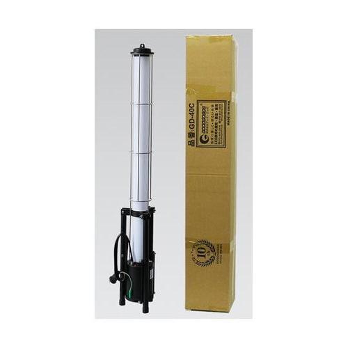 充電式 LED円柱ライト 40W 充電/