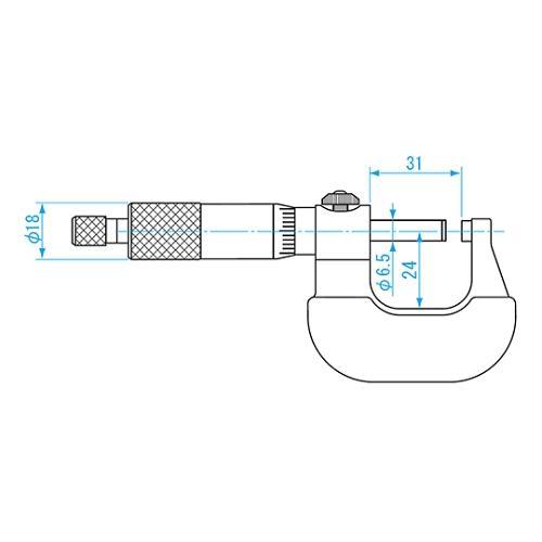 マイクロメータ MC101−25LR