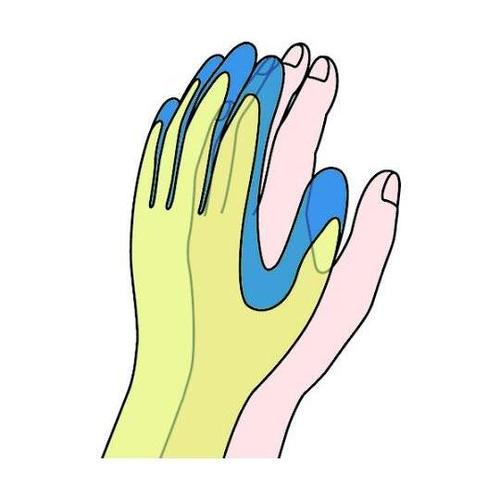 耐切創手袋 GP−KV1 天然ゴム手のひ