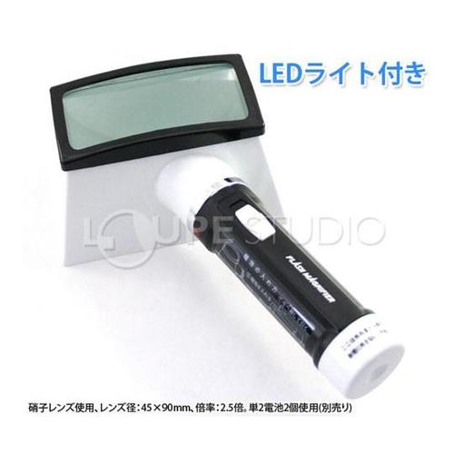 フラッシュルーペ 2.5倍 45×90m