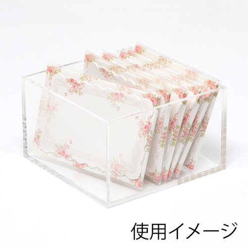 アクリル小物入れ 100角×60mm 40個