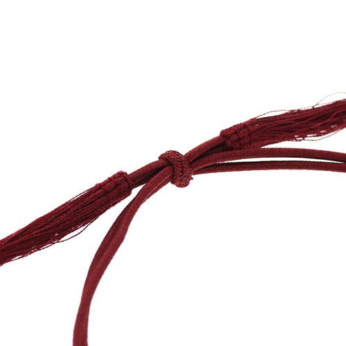 彩ゴム二重ゴム房46cm折径20cmエンジ20