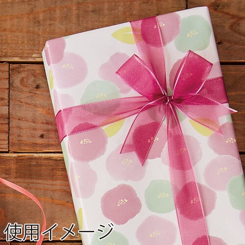 包装紙 半才 なごみつばき×10
