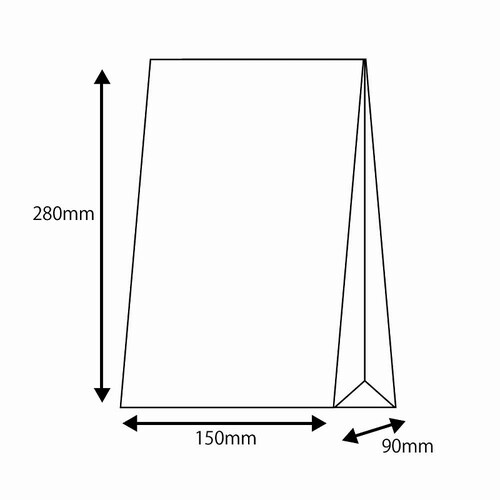 ファンシーバッグ K6 白筋無地 OR 20セット