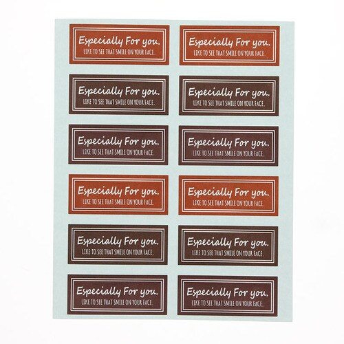 特殊強粘ギフトシールユニバーサルレンガ10セット