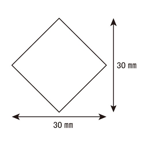 ギフトシールスクエアスピニング金32片10