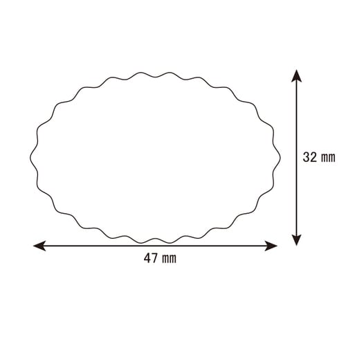 ギフトシールフラワーオーナメント104片10