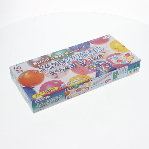 ラクラクヨーヨーセットメタルクリスタル5セット