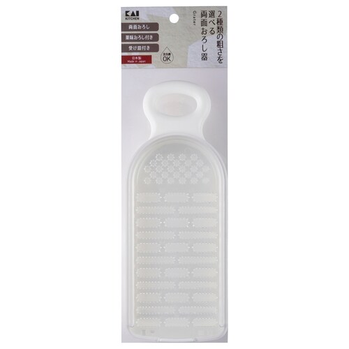 KK 受け皿付き両面おろし器