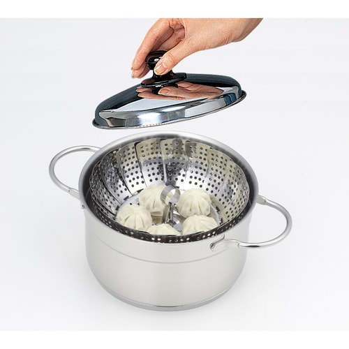 ステンレス フリーサイズ蒸し器