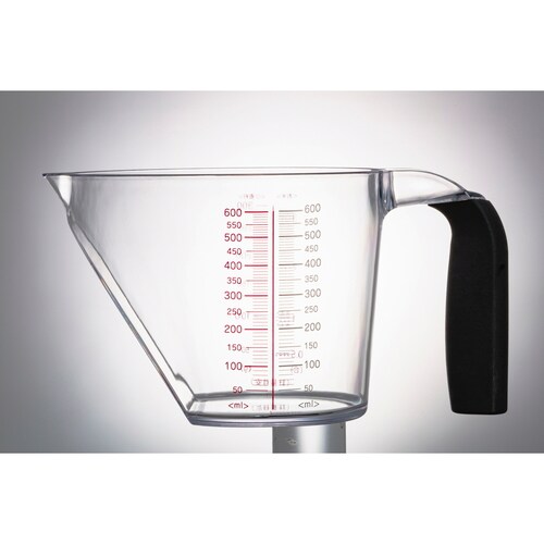 KK 上から量れる洗いやすい計量カップ600ml