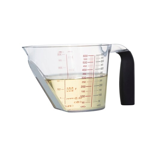 KK 上から量れる洗いやすい計量カップ600ml