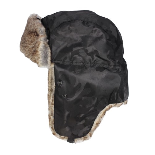 パイロットキャップ ブラック