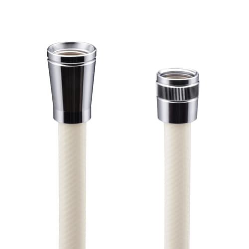 シャワーホース3.5mアイボリー抗菌