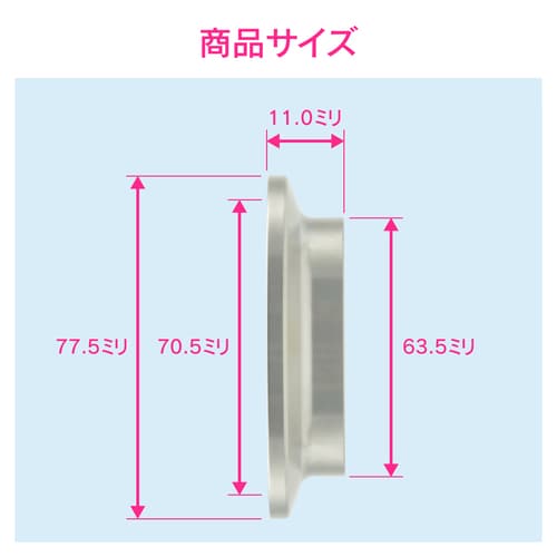 ブラインドヘルール 2.5S 止水