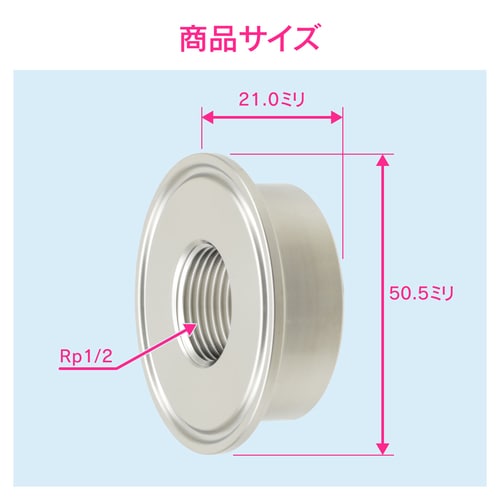 内ネジソケット ヘルール継手 サニタリー配管