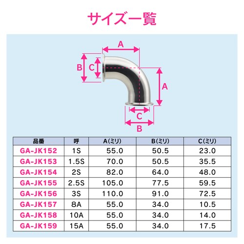 両ヘルールエルボ