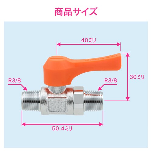ミニボールバルブ