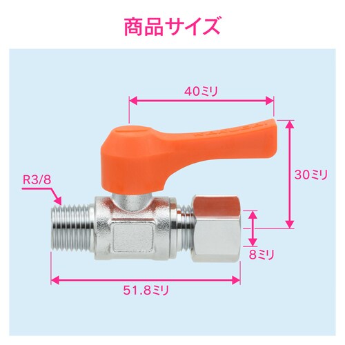 ミニボールバルブ