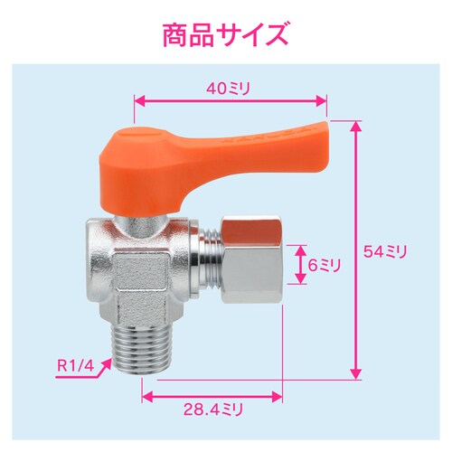 ミニボールバルブ