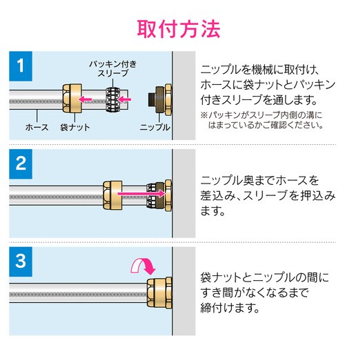GA−JM145 ブレードホース継手 9mm