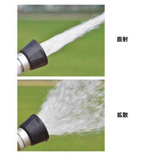 グラウンドノズル 流量調節