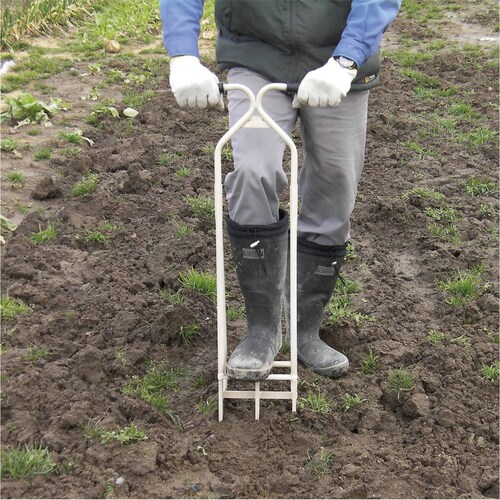 浅野式土起こし君スチール3本爪