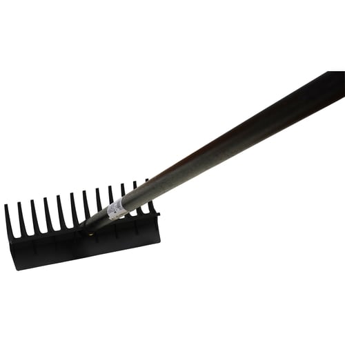 FGプラ爪付板レーキ12本爪 1350柄付