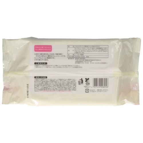 SASAYELL大人のぬれタオル大判60枚×10